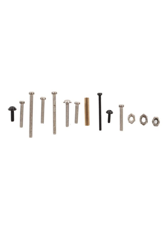 Dilwe RC Car Spare Parts Kit, Aluminum Alloy RC Car Pull Rod Tie Rod Shocks Absorber Bracket Plate Kit Upgrade Spare Parts Compatible with WPL C24 C14 C14K C24K - Image 5